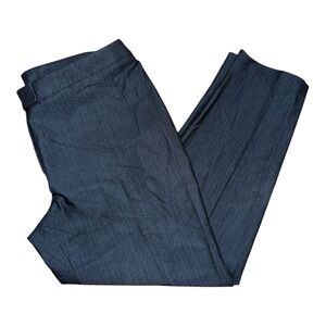 Woman’s Anne Klein Dark Blue Dress Pants - 6